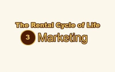 The Rental Cycle of Life: Step 3 – Marketing